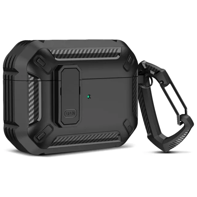 Timebox Husa Airpods Pro Negru Protectie Socuri