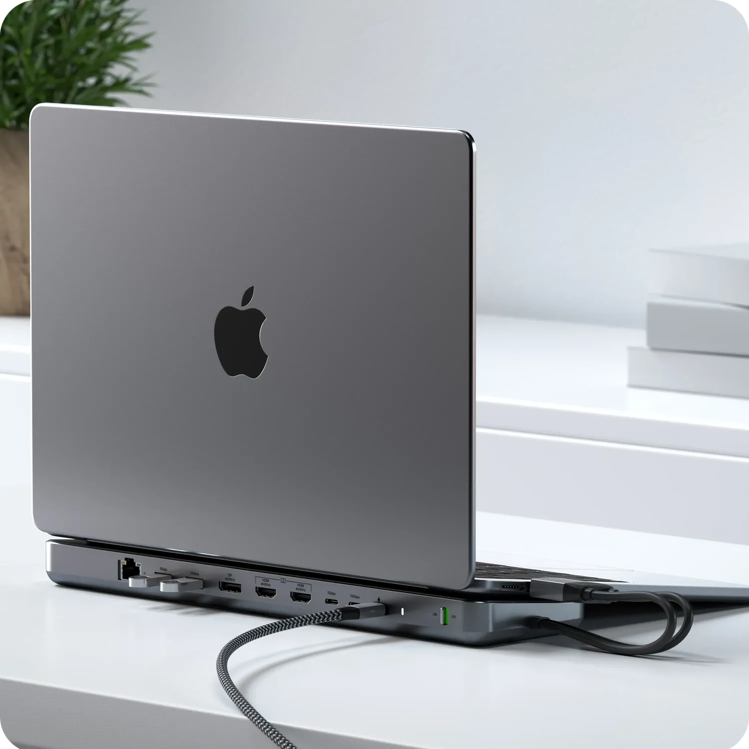 Satechi Dual Dock Stand statie docking NVMe SSD
