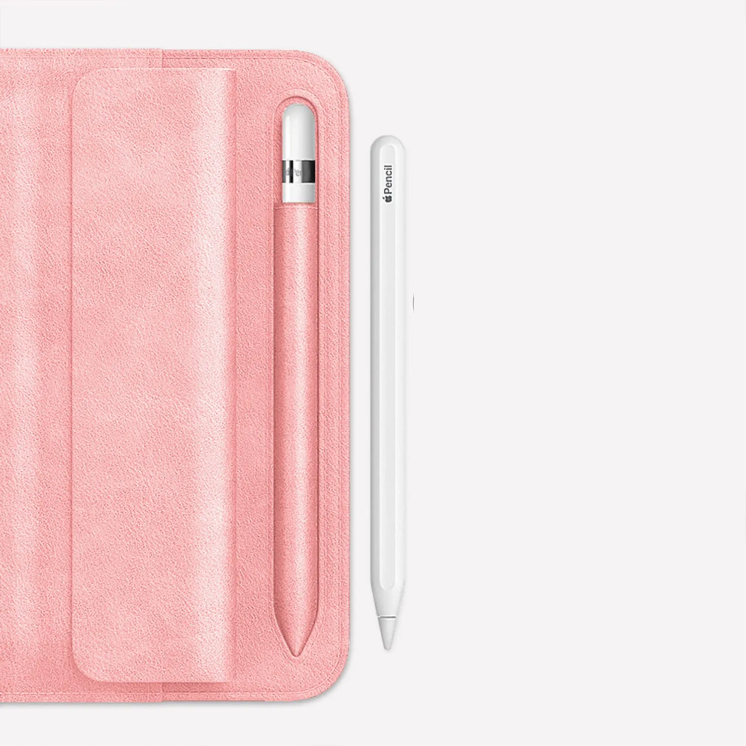 Timebox husa iPad 9.7-11 inch roz cu suport pix piele
