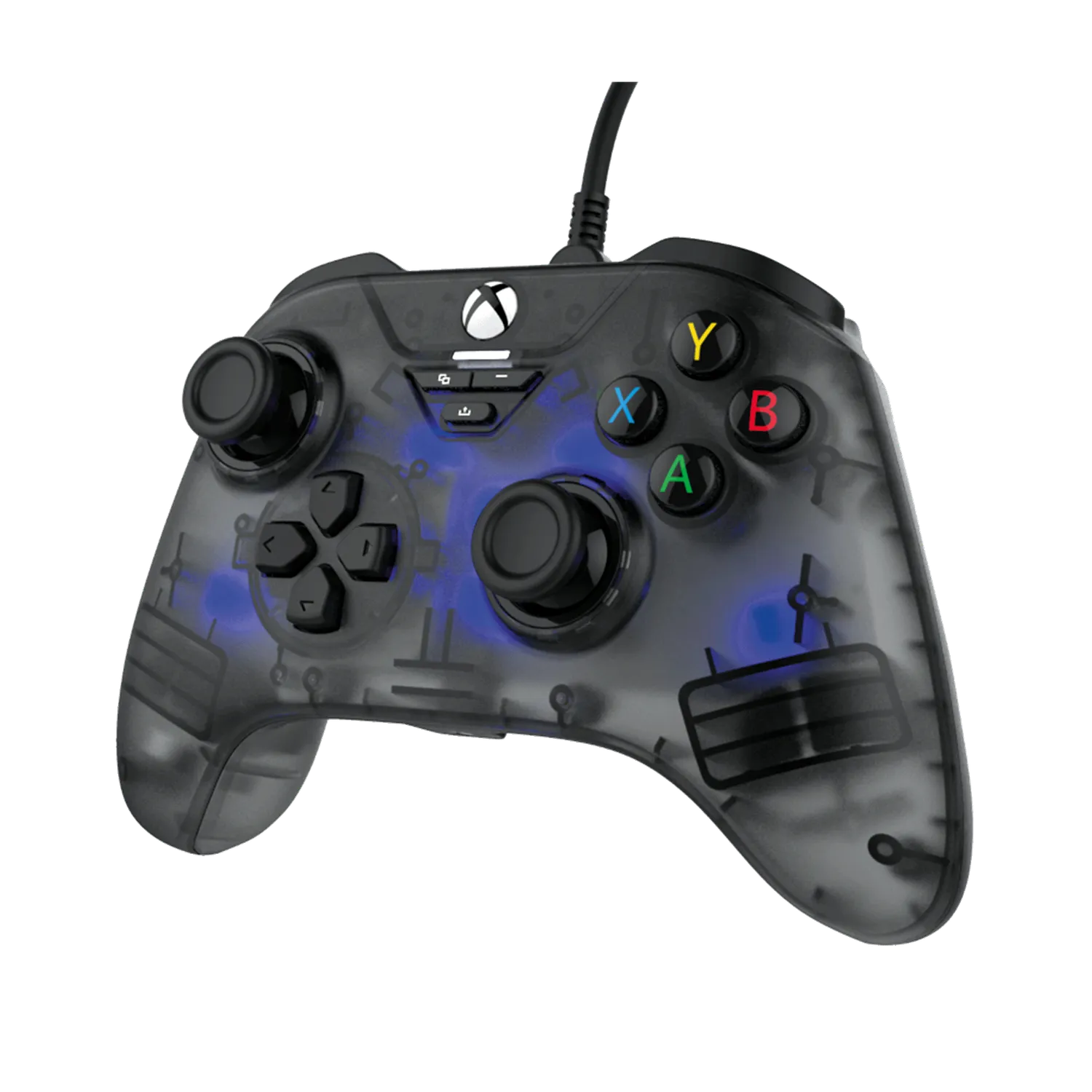 snakebyte Gamepad RGB X controller Xbox gri iluminare RGB