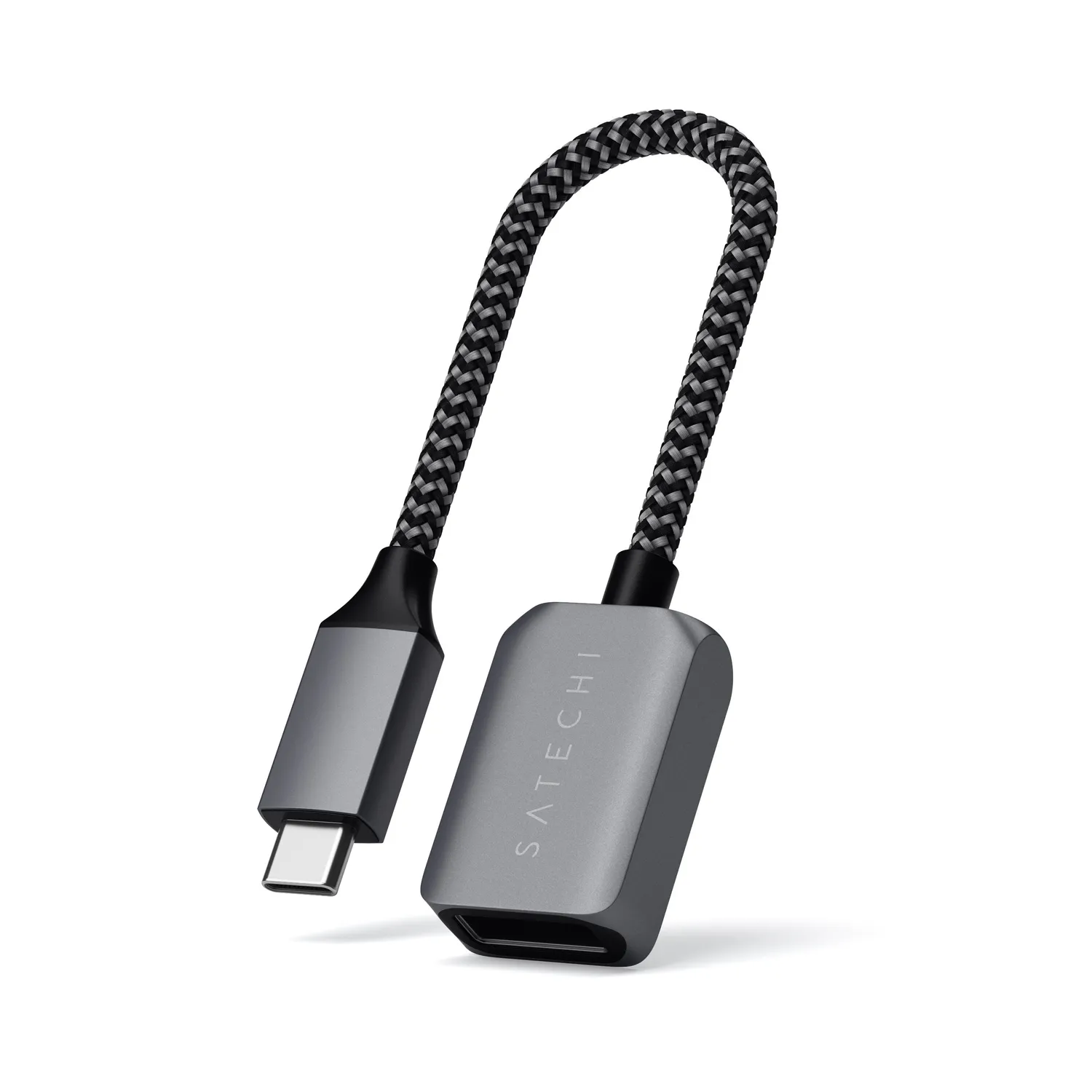 Satechi adaptor cablu USB-C la USB 3.0 5Gbps impletit