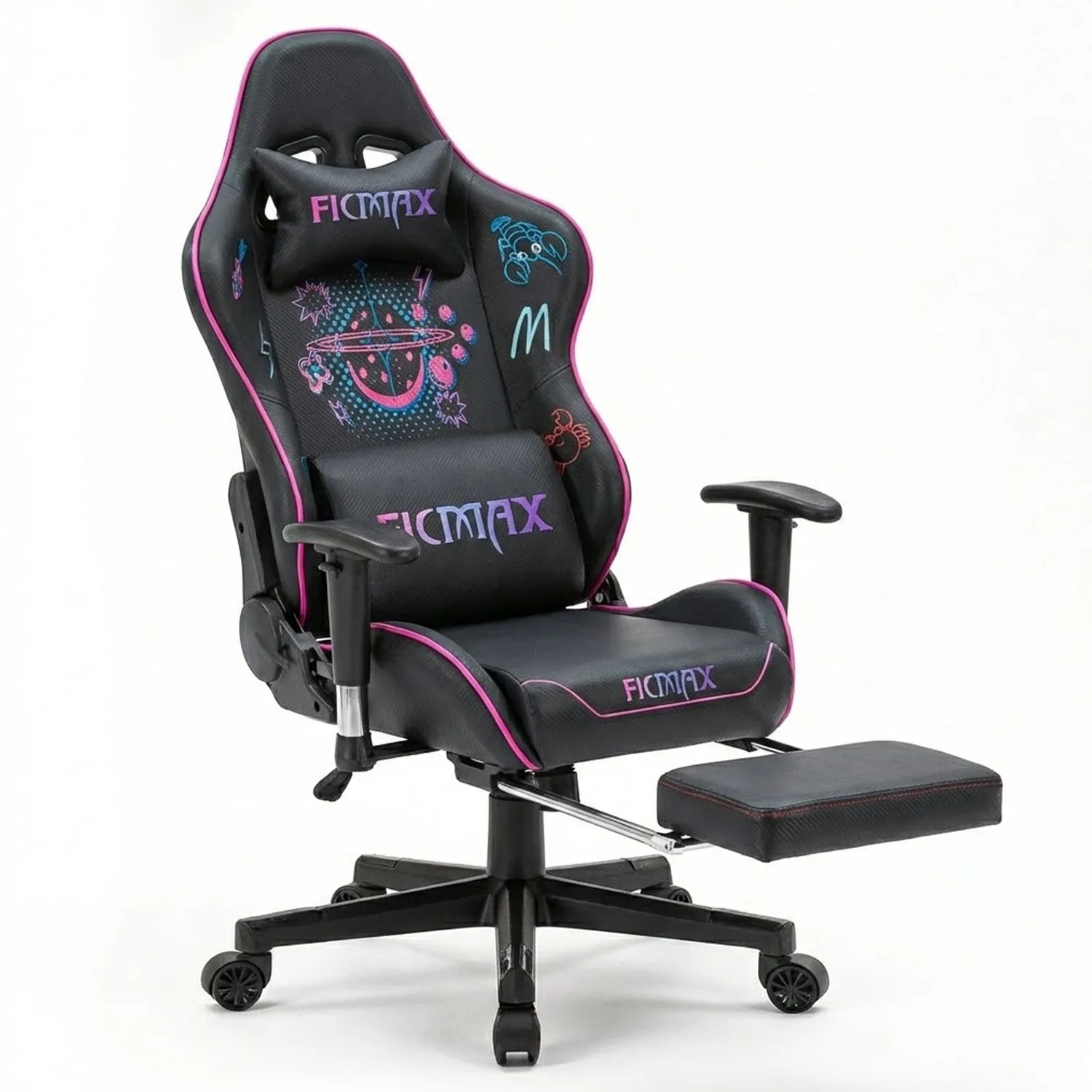 Timebox Scaun Gaming Roz 160 Grade Tetiera Lombara