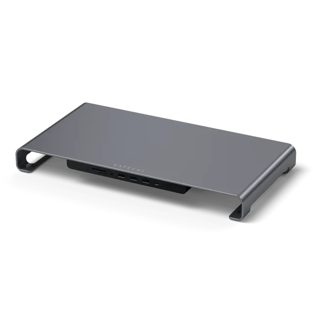 Satechi USB-C Monitor Stand Hub XL stand gri