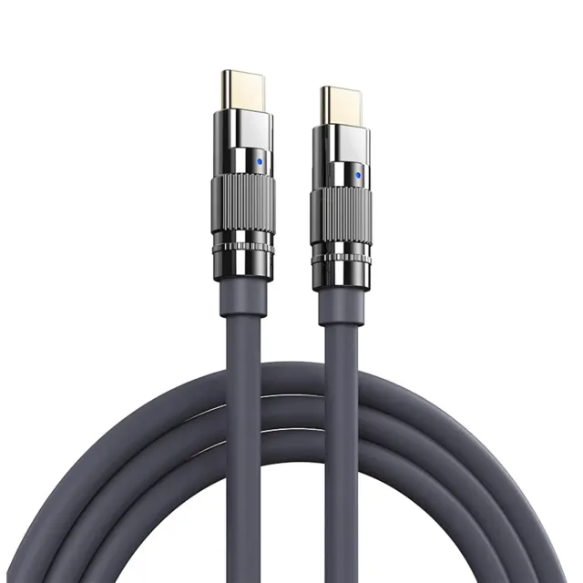 Timebox cablu USB-C 100W 1,2m negru incarcare rapida