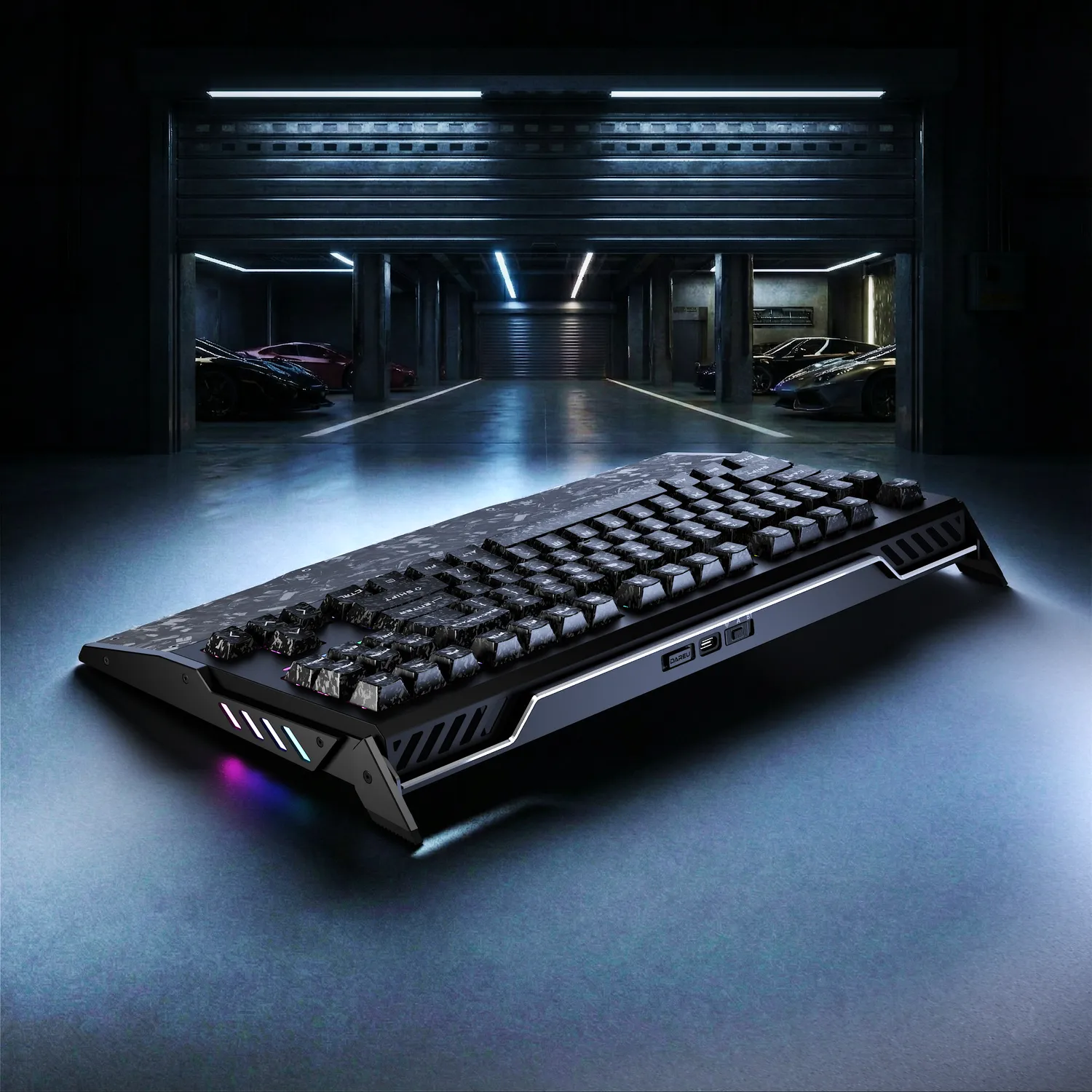 Dareu GT87 tastatura gaming Neagra magnetica
