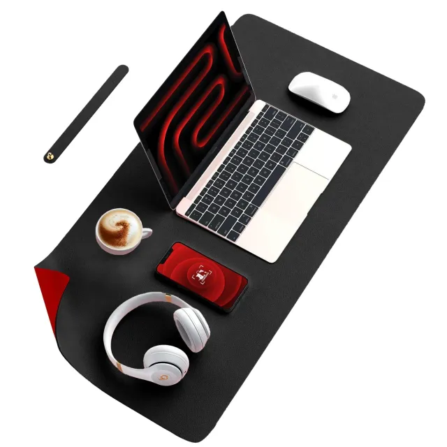Timebox Mousepad Gaming XXL 80x40 Piele PU 2 Fete