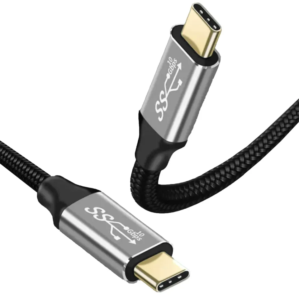 Timebox Cablu Type-C la Type-C 100W 2m USB 3.2 10Gbps