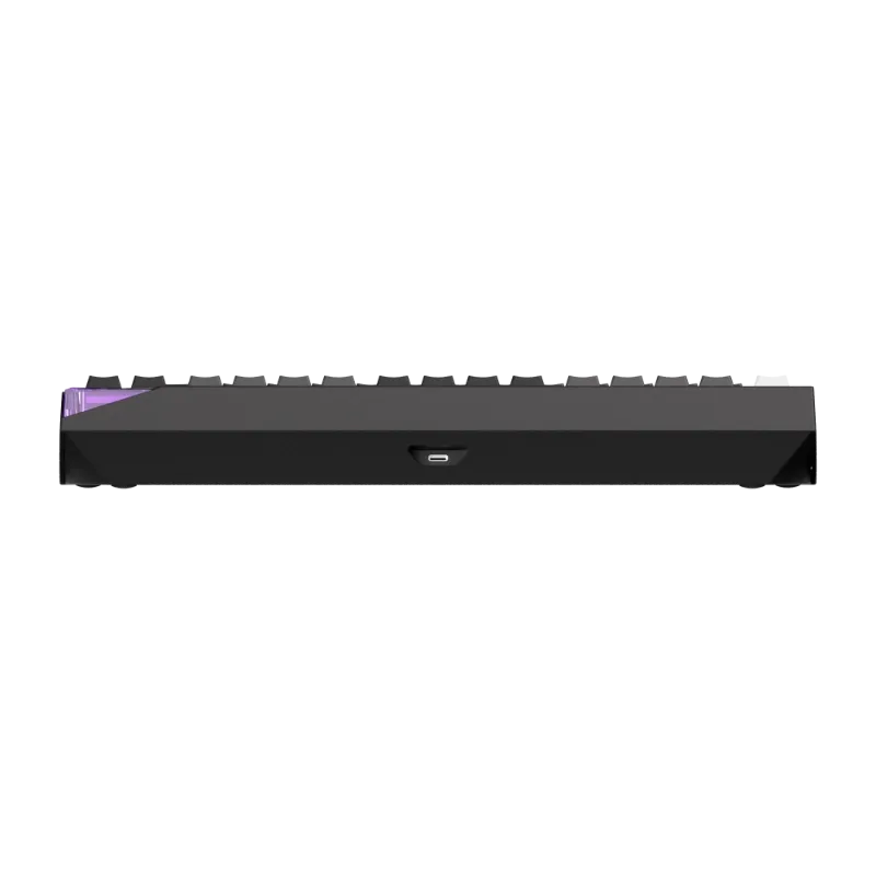 MonsGeek Mineral 01 VIA tastatura Black Silver metalica