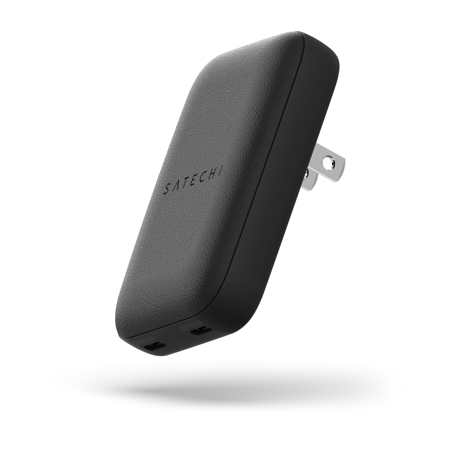 Satechi OntheGo 67W incarcator perete negru GaN slim