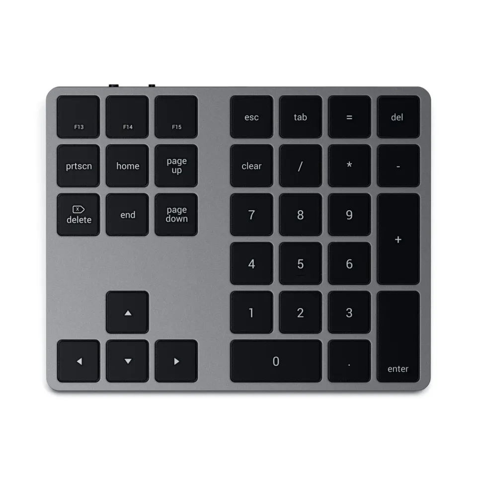 Satechi Bluetooth Extended Keypad gri spațial numeric pentru Mac
