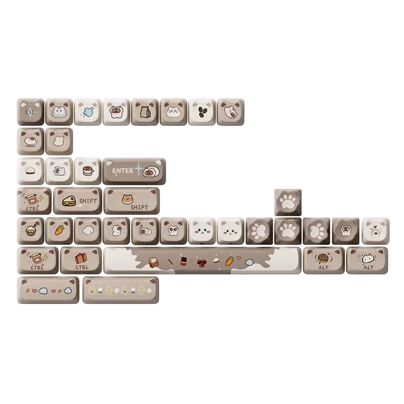 MonsGeek Siamese Cat set taste 142 buc siameze
