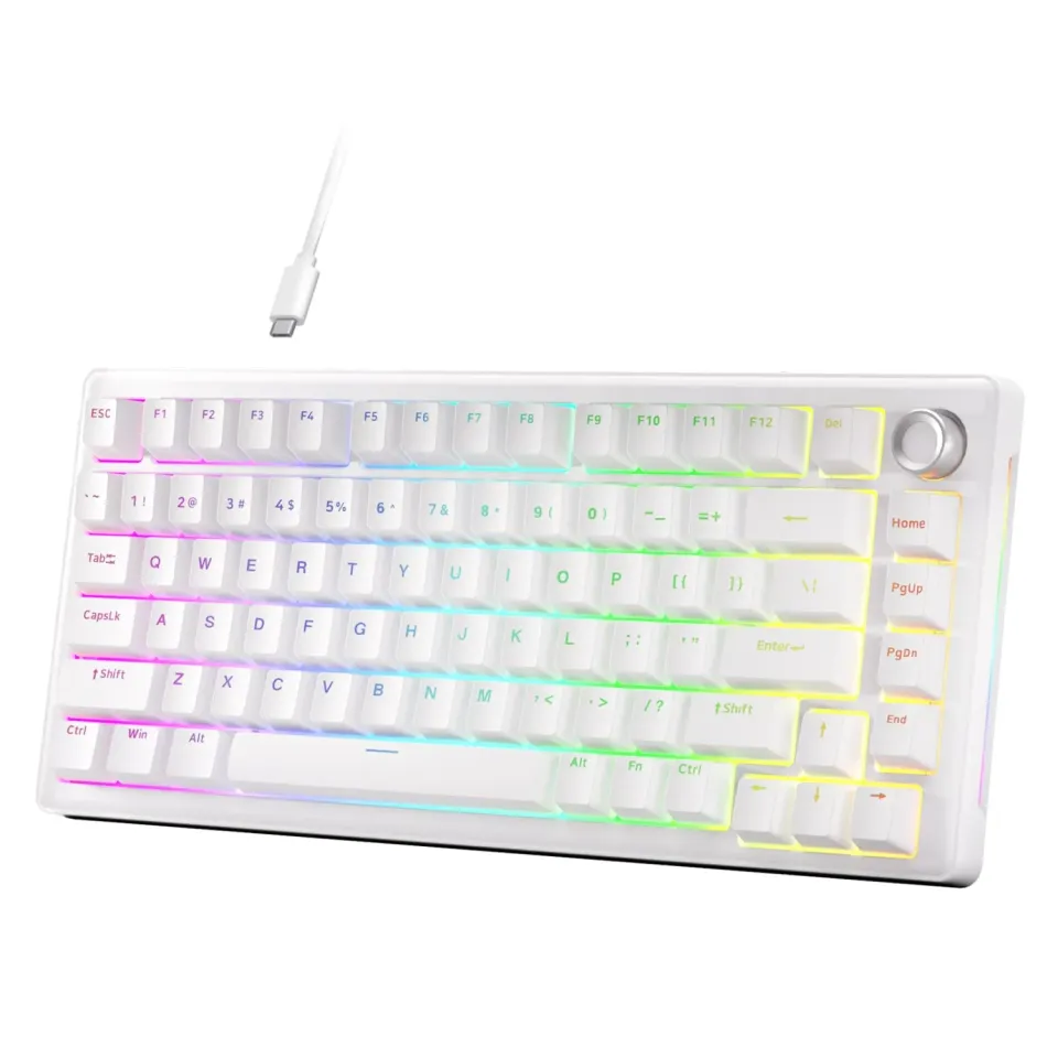 Kemove TMKB T81E tastatura mecanica RGB creamy