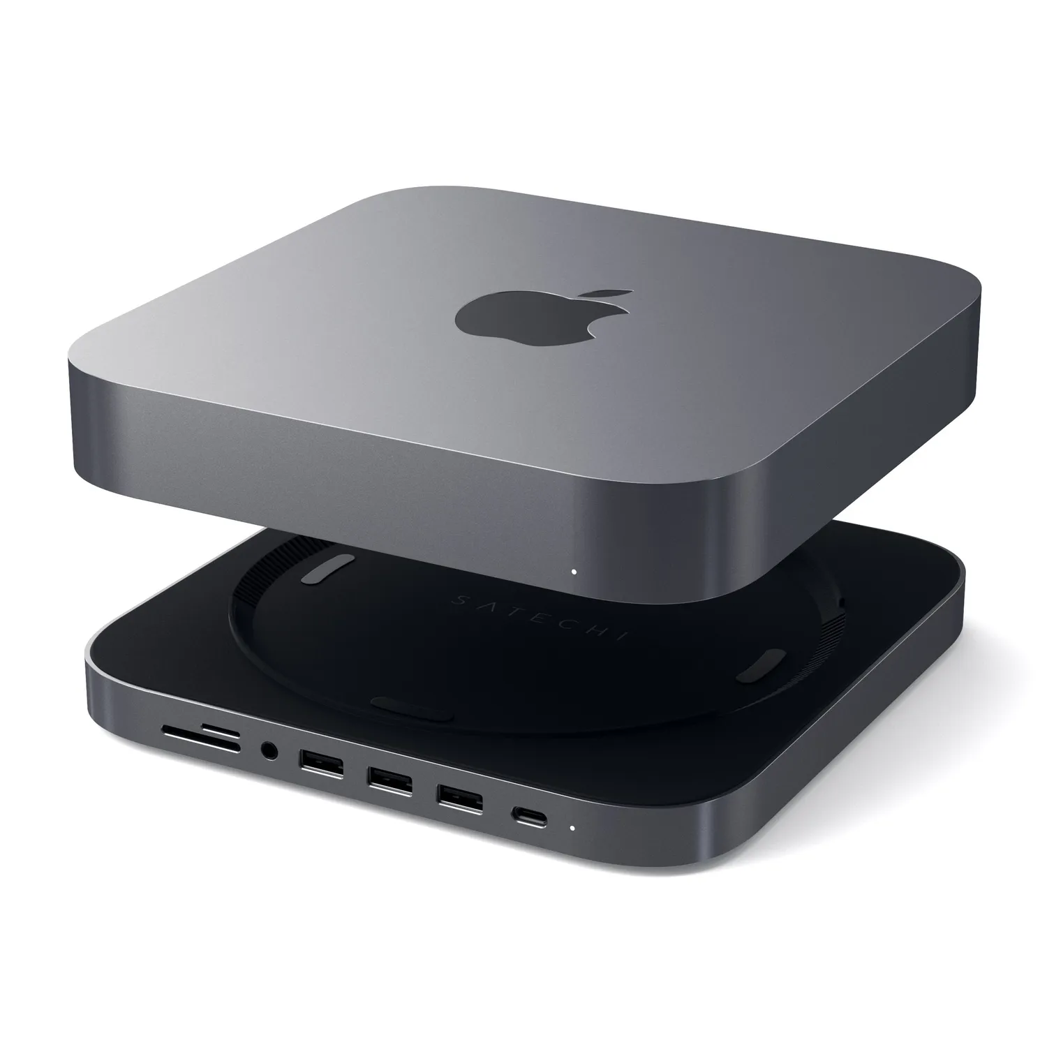 Satechi Type-C Stand Hub Mac Mini hub USB-C Space Gray