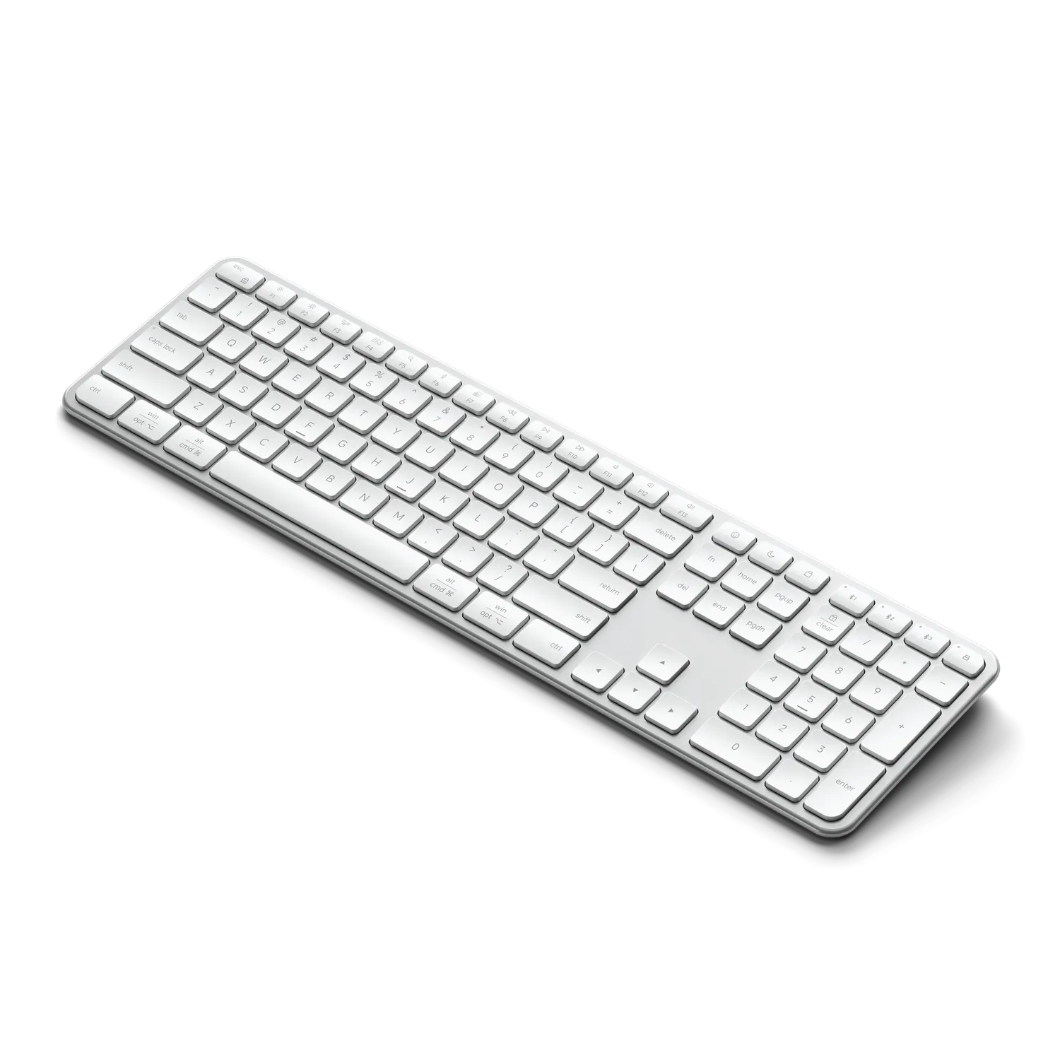 Satechi Slim EX3 tastatură wireless argintie 4-device numpad