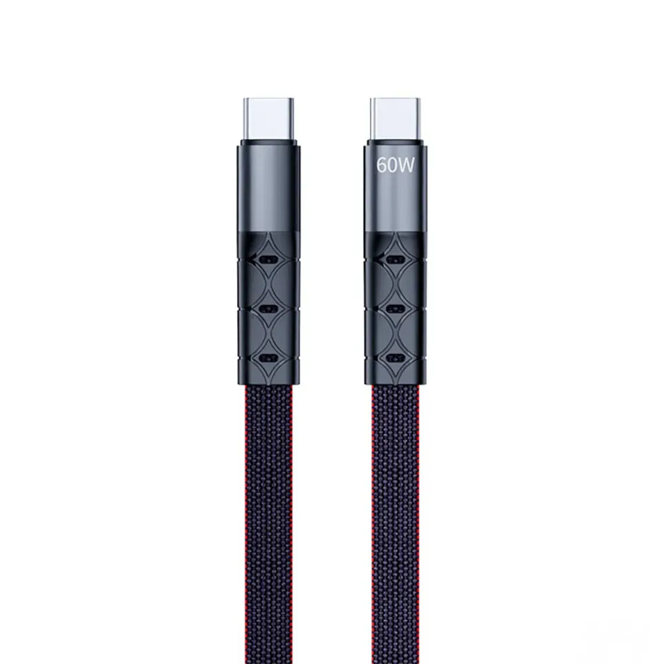 Timebox Cablu USB-C 65W 2m Negru fast charge