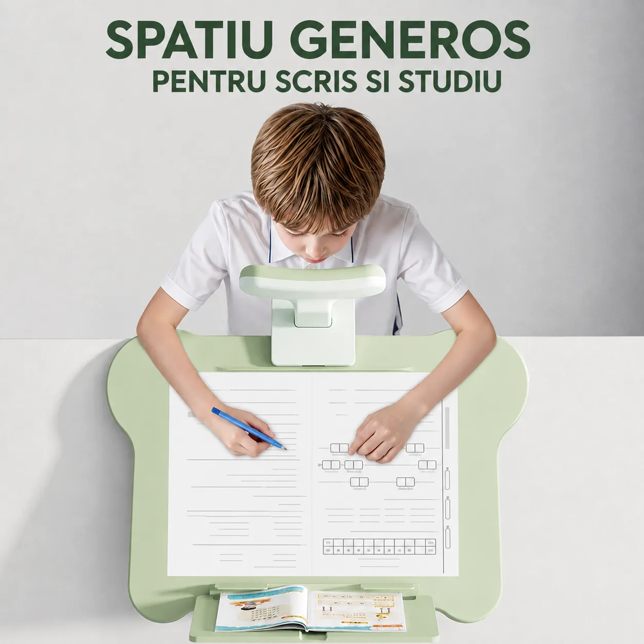 Corector postura copii Timebox 3-in-1 verde policarbonat