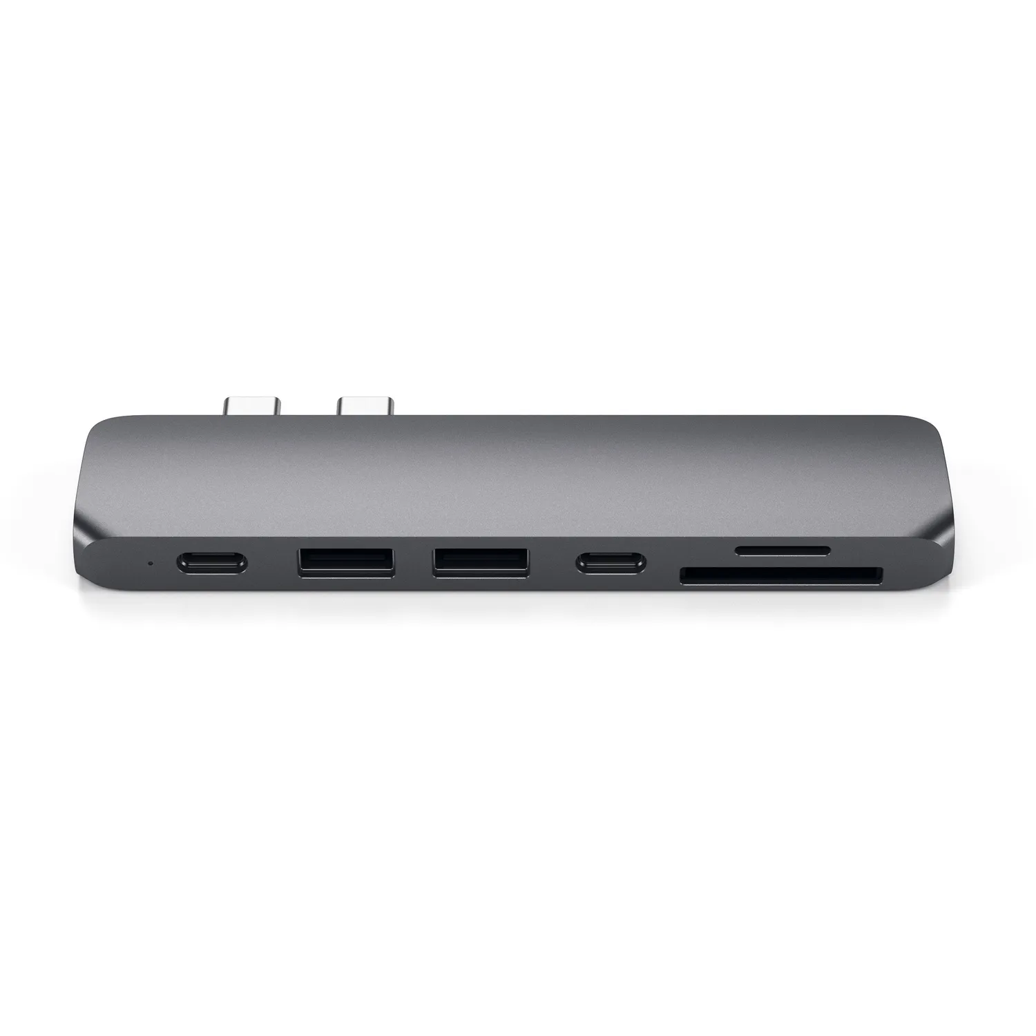 Satechi Type-C Pro Hub adaptor USB-C gri spatial