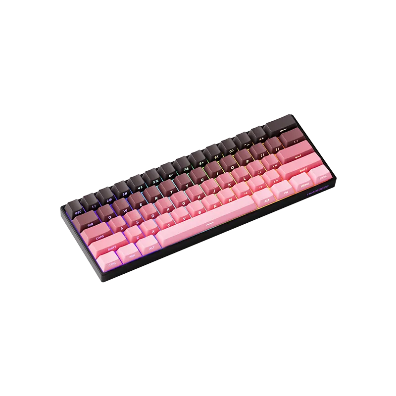 MonsGeek FUN60 Black Pink Gradient tastatura mecanica 60%