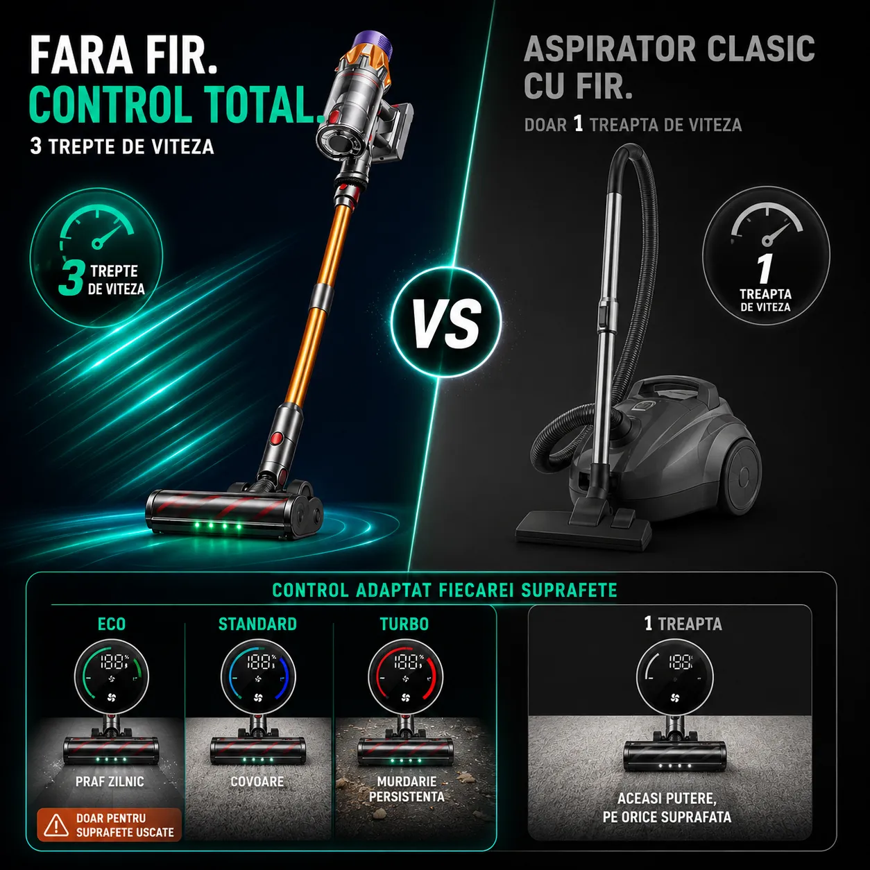 Timebox Aspirator Vertical Fara Fir 45KPa 60 min