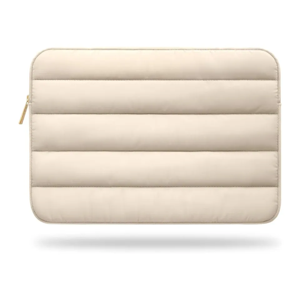 Timebox Geantă Laptop 15 inch Bej Impermeabilă