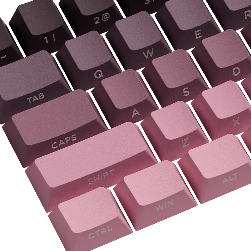 MonsGeek Gradient set keycap 135 taste side-print