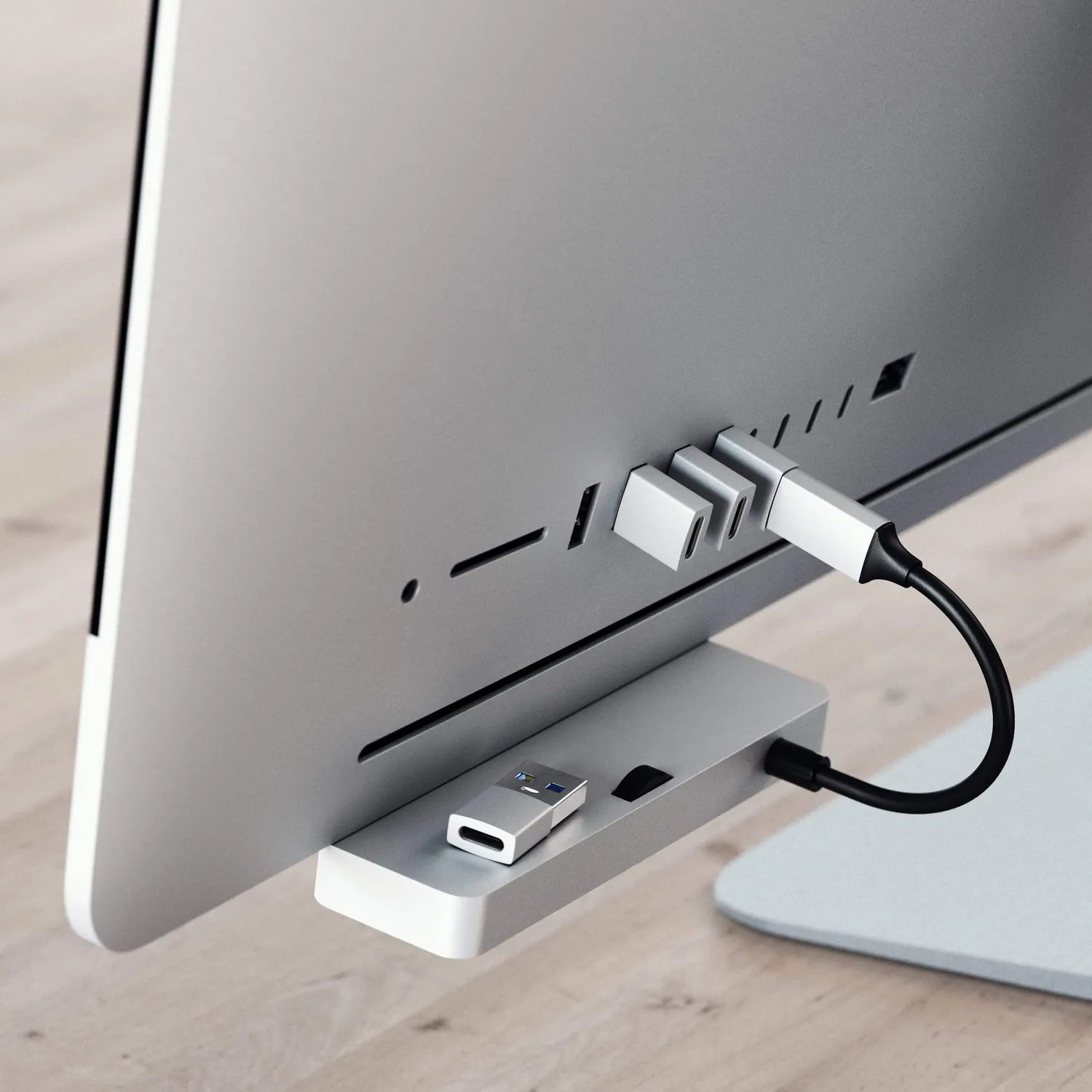 Satechi Type-A to Type-C adaptor USB-C argintiu 1 buc compact