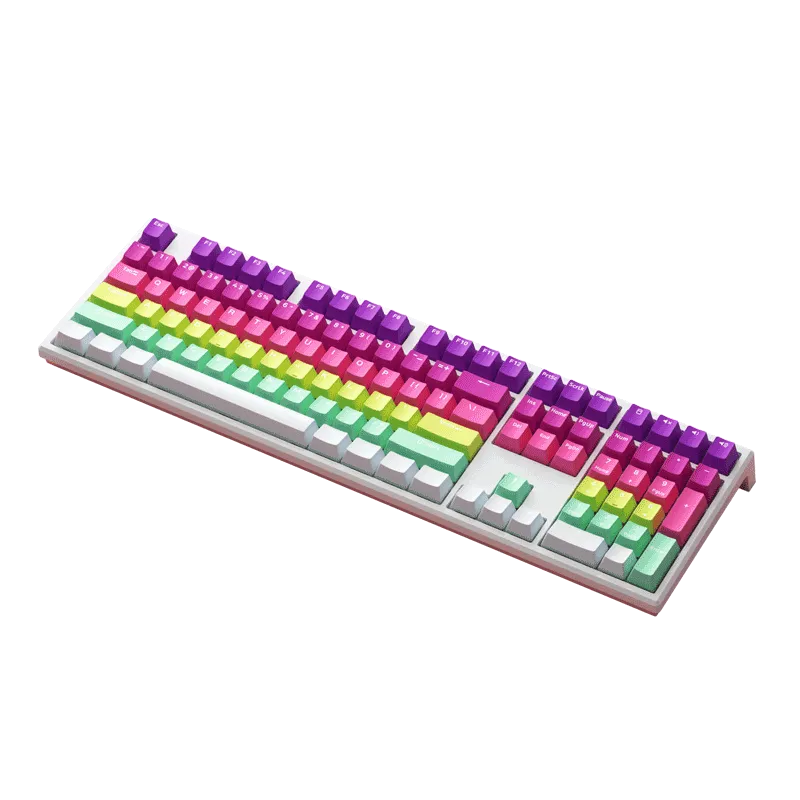 MonsGeek MG108B Rainbow tastatura full-size iluminata