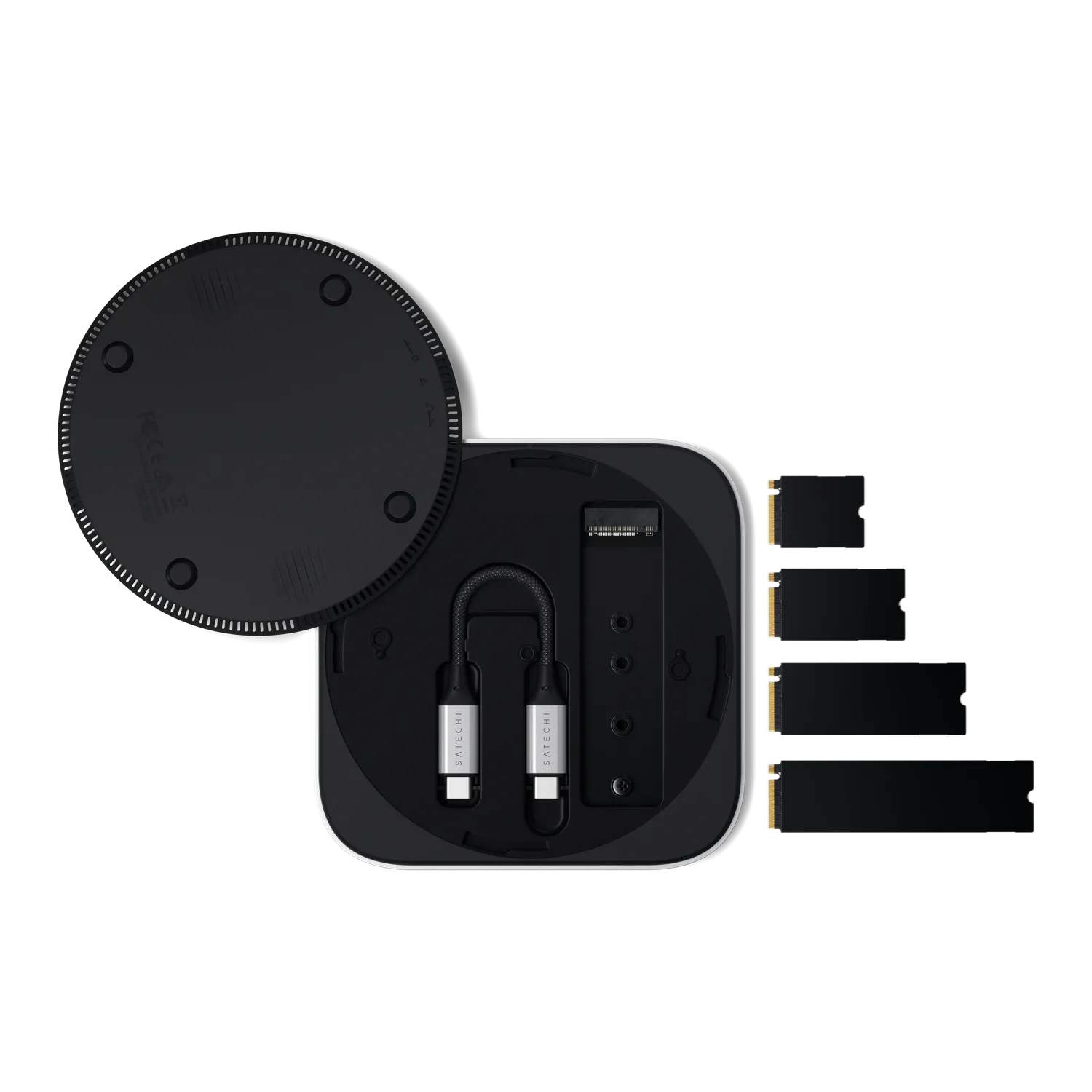 Satechi USB4 Slim carcasa SSD NVMe 8TB 40Gbps