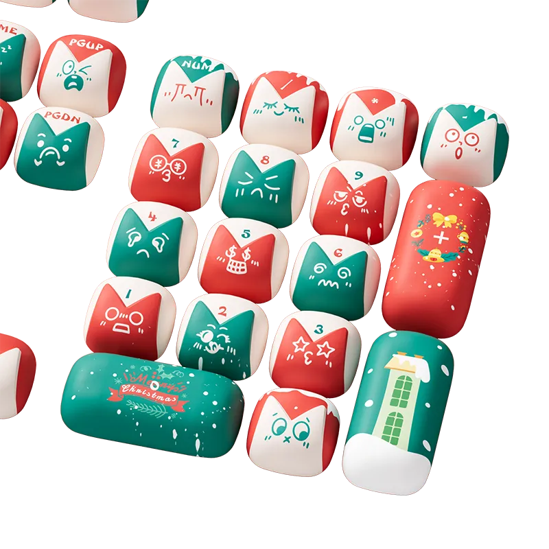 MonsGeek Christmas Fantasy set keycap-uri 137 taste