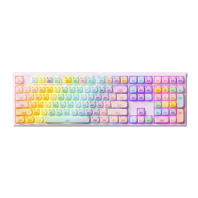 MonsGeek MG108B Colorful Cats tastatura wireless