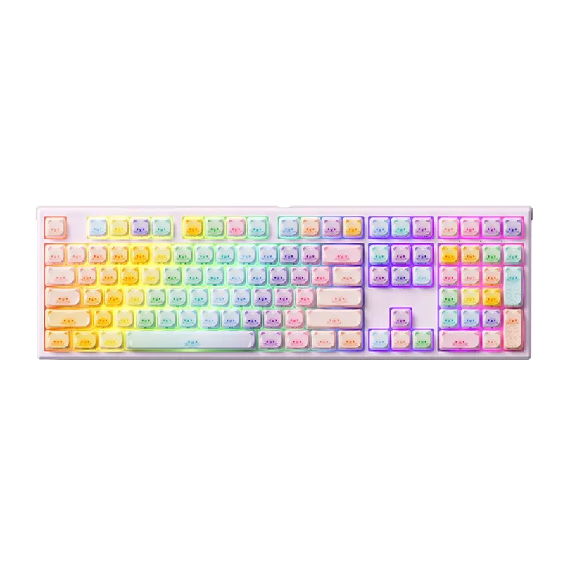 MonsGeek MG108B Colorful Cats tastatura wireless