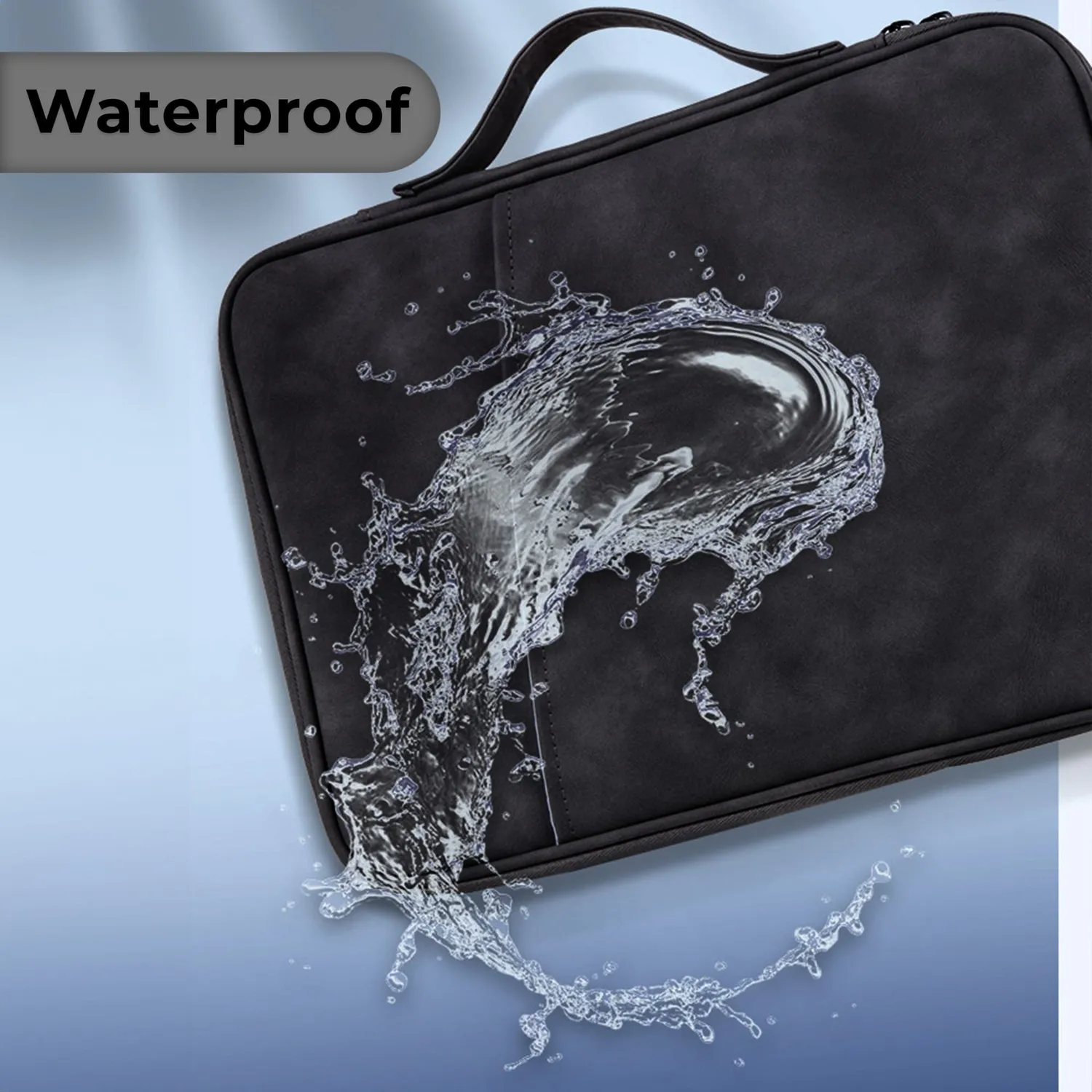 Timebox geanta laptop 12-14 inch Negru ultrabook impermeabila
