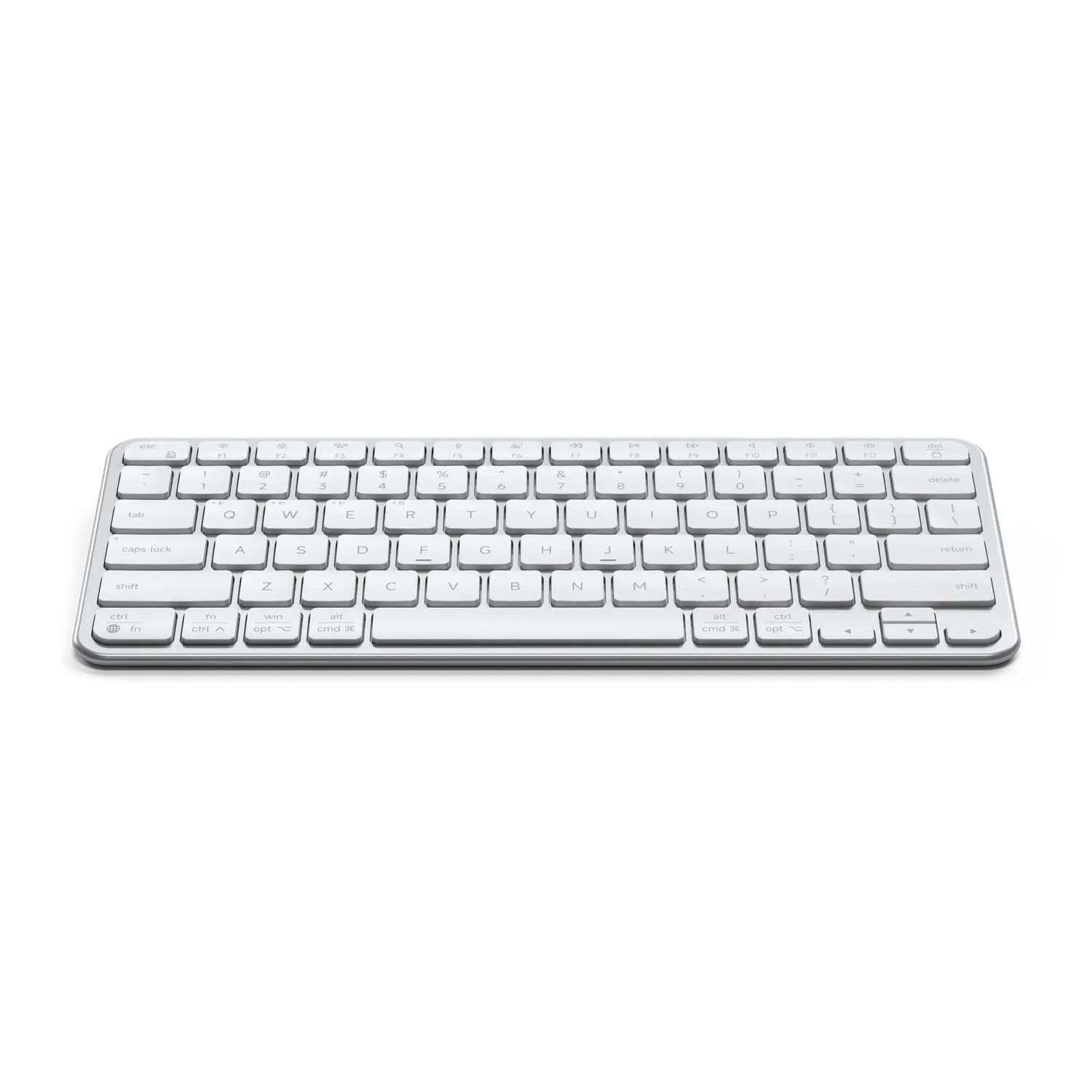 Satechi Slim EX1 tastatura wireless argintie 4-in-1