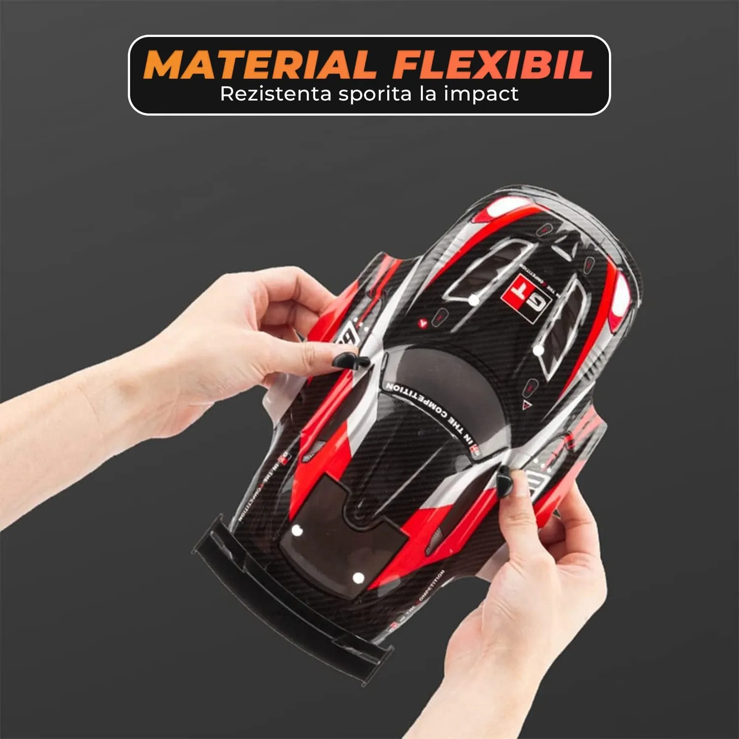 Timebox Drift masinuta RC 1:16 16km/h neagra 360
