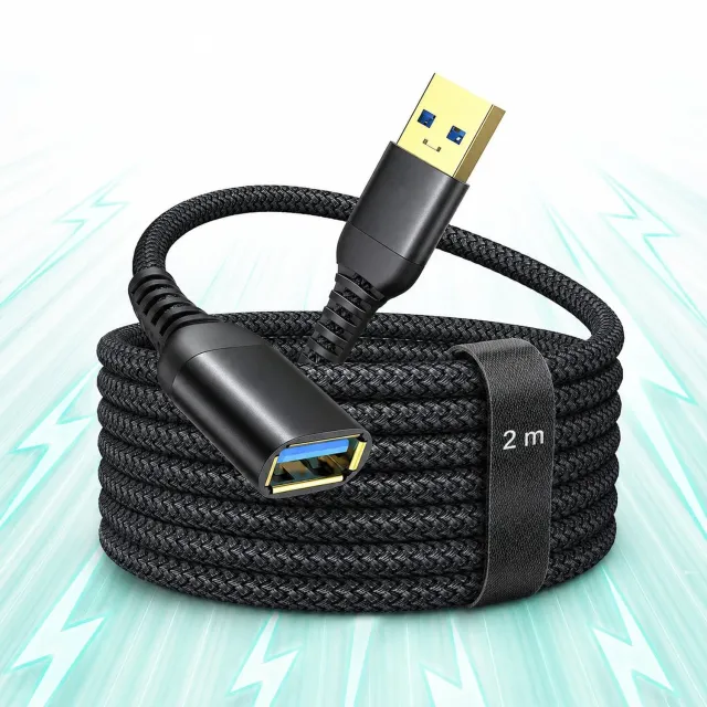 Timebox cablu prelungire USB 3.0 Type-C 2m Fast Charge