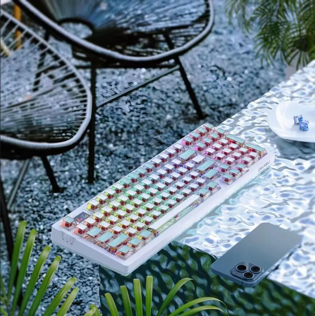 Dareu A98 Pro II Neon tastatura 98 taste RGB hotswap