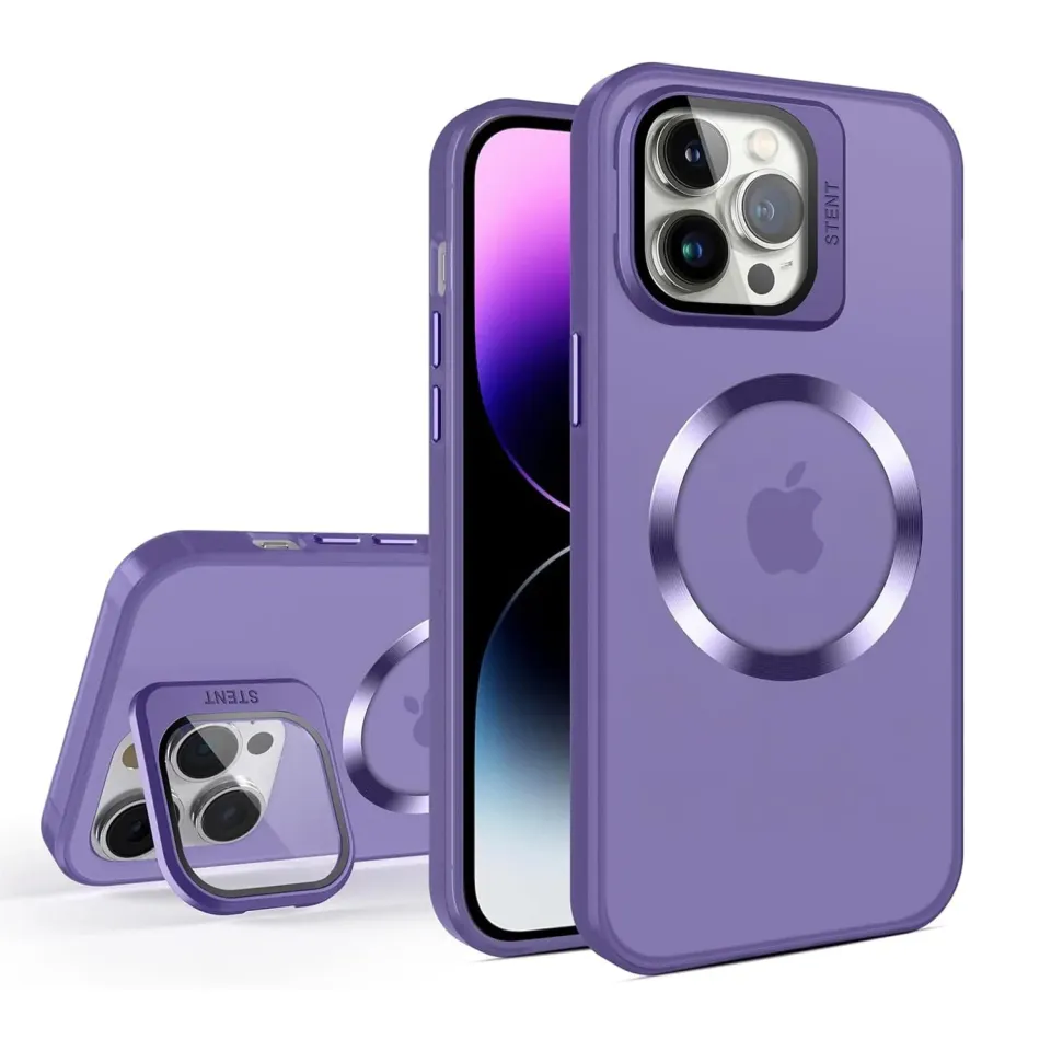 Timebox Husa iPhone 15 Pro Max Magsafe Mov Stand