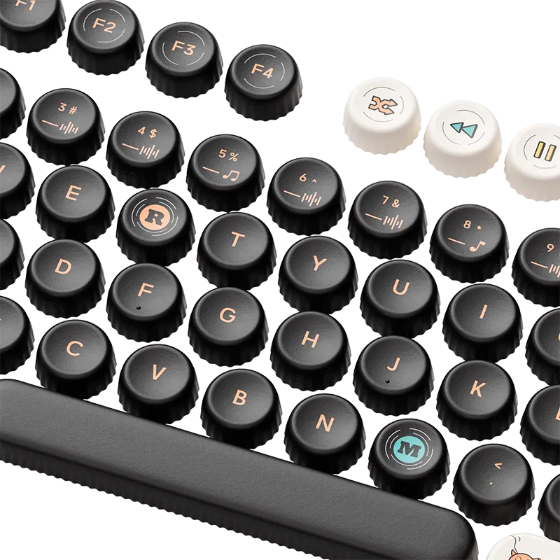 MonsGeek BottleCap set keycaps 131 taste PBT profil