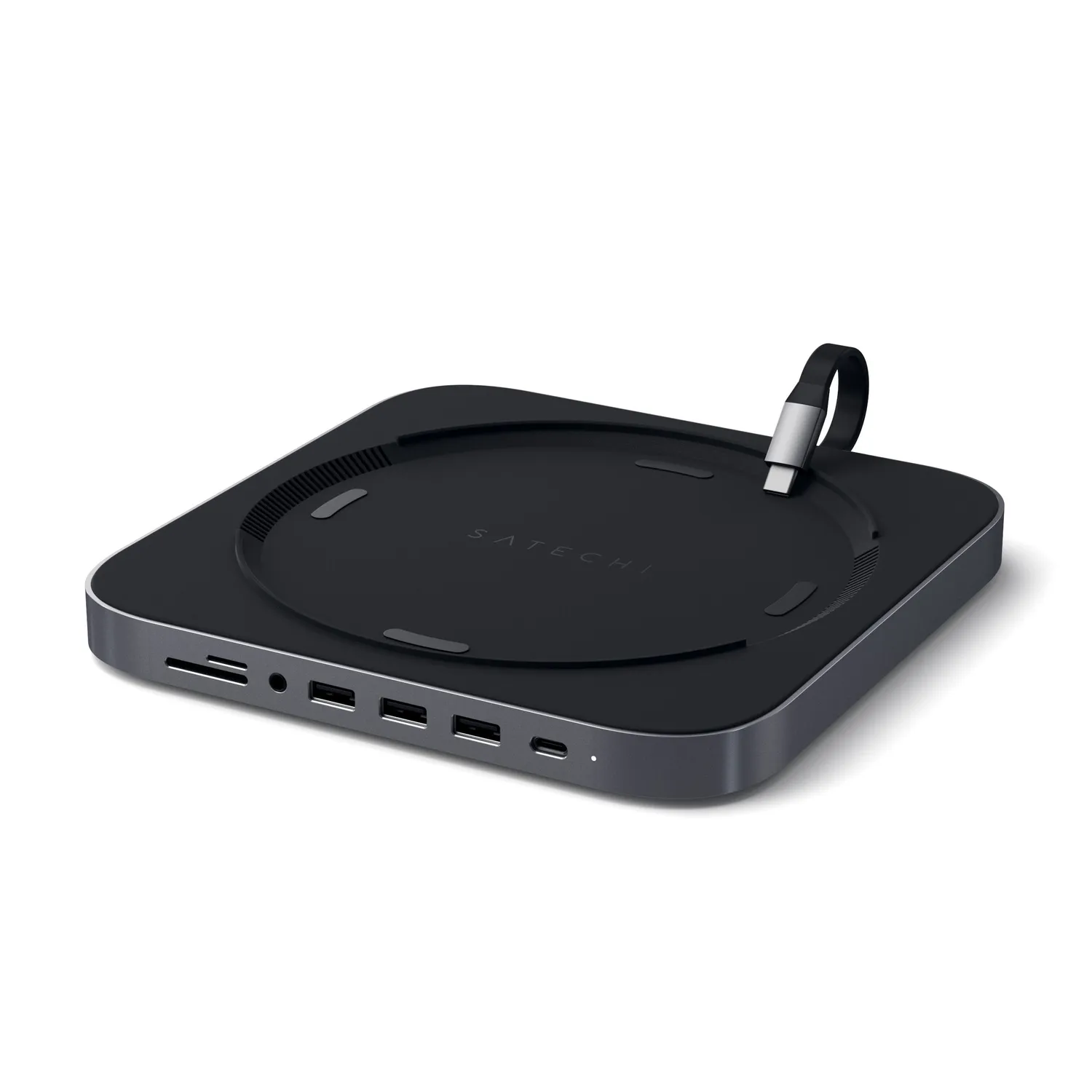 Satechi Type-C Stand Hub Mac Mini hub USB-C Space Gray