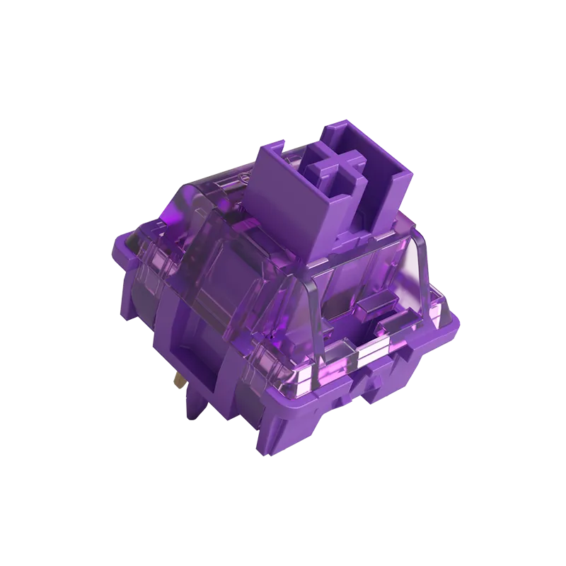 MonsGeek V3 Lavender Purple Pro switch liniar lubed