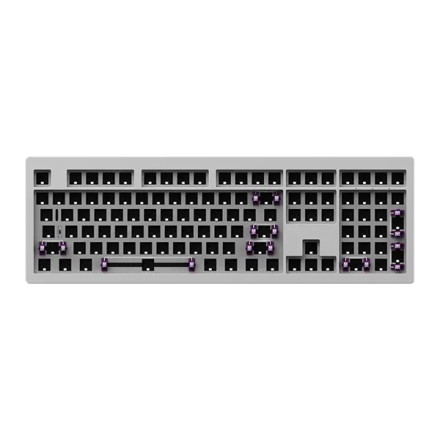 MonsGeek M5W Silver tastatura wireless argintie