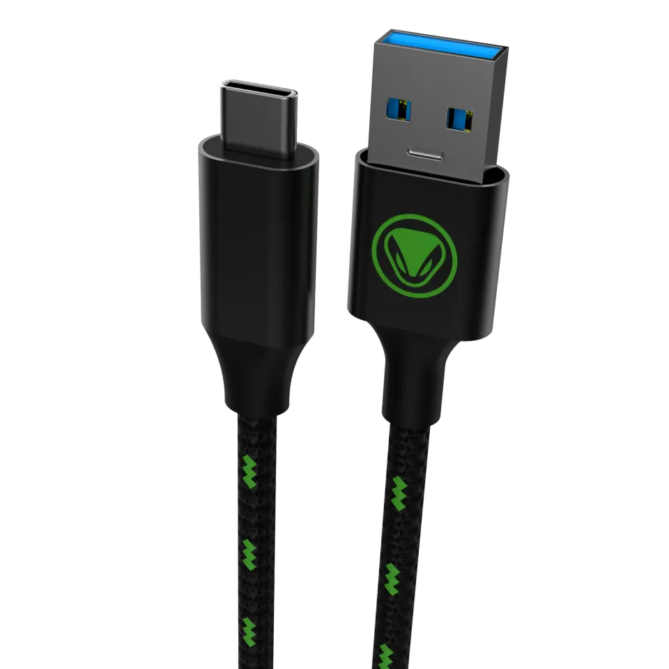 snakebyte Cable X cablu USB 3.2 A-C 10 Gbps impletit