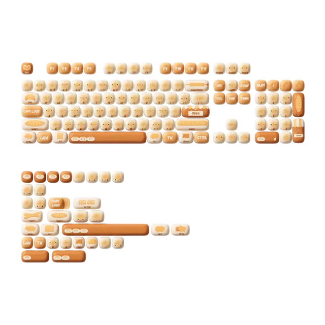 MonsGeek Bun Wonderland set keycaps 138 taste