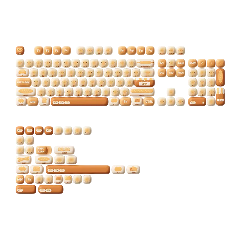 MonsGeek Bun Wonderland set keycaps 138 taste