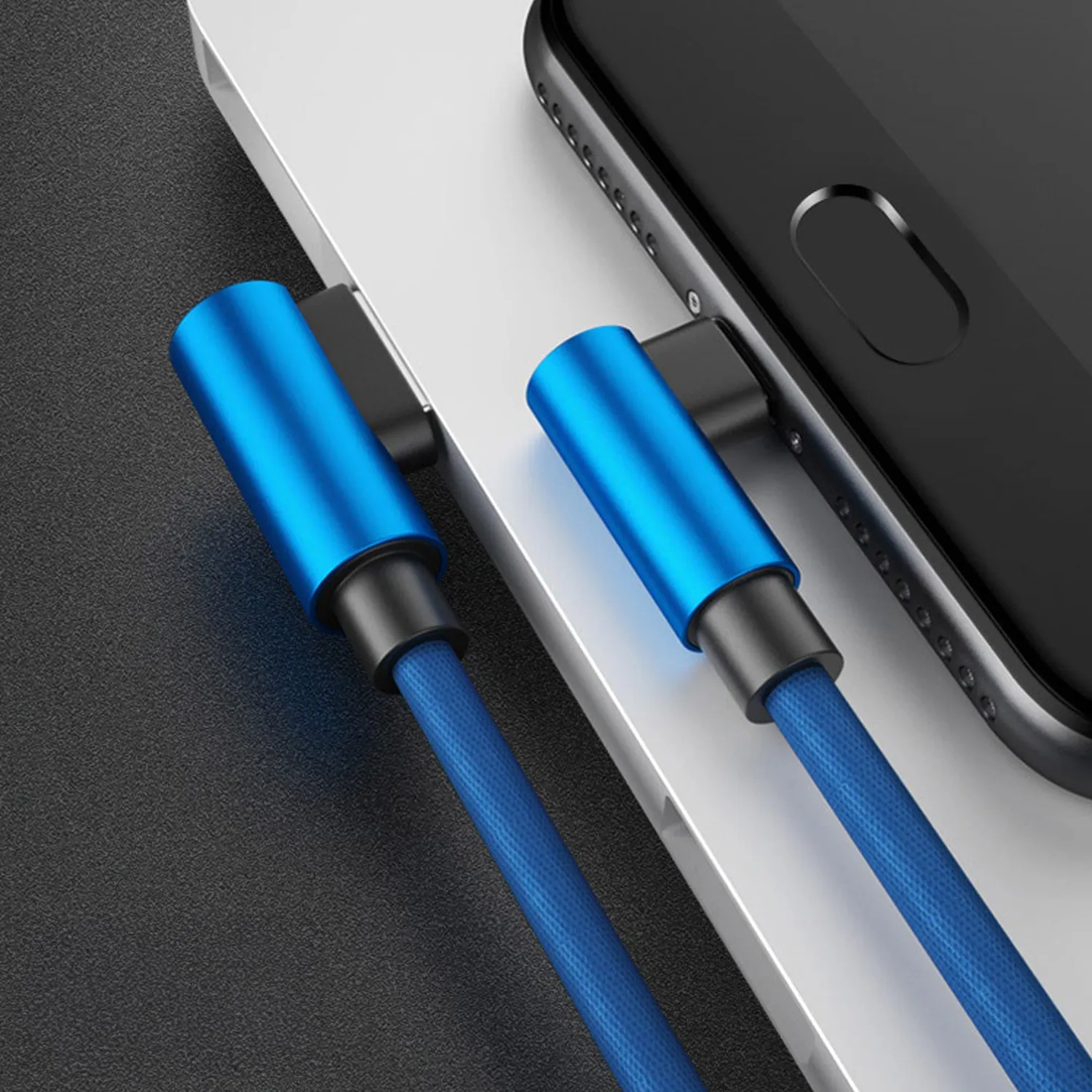 Timebox Cablu Date USB Type-C 1m Albastru Fast Charge
