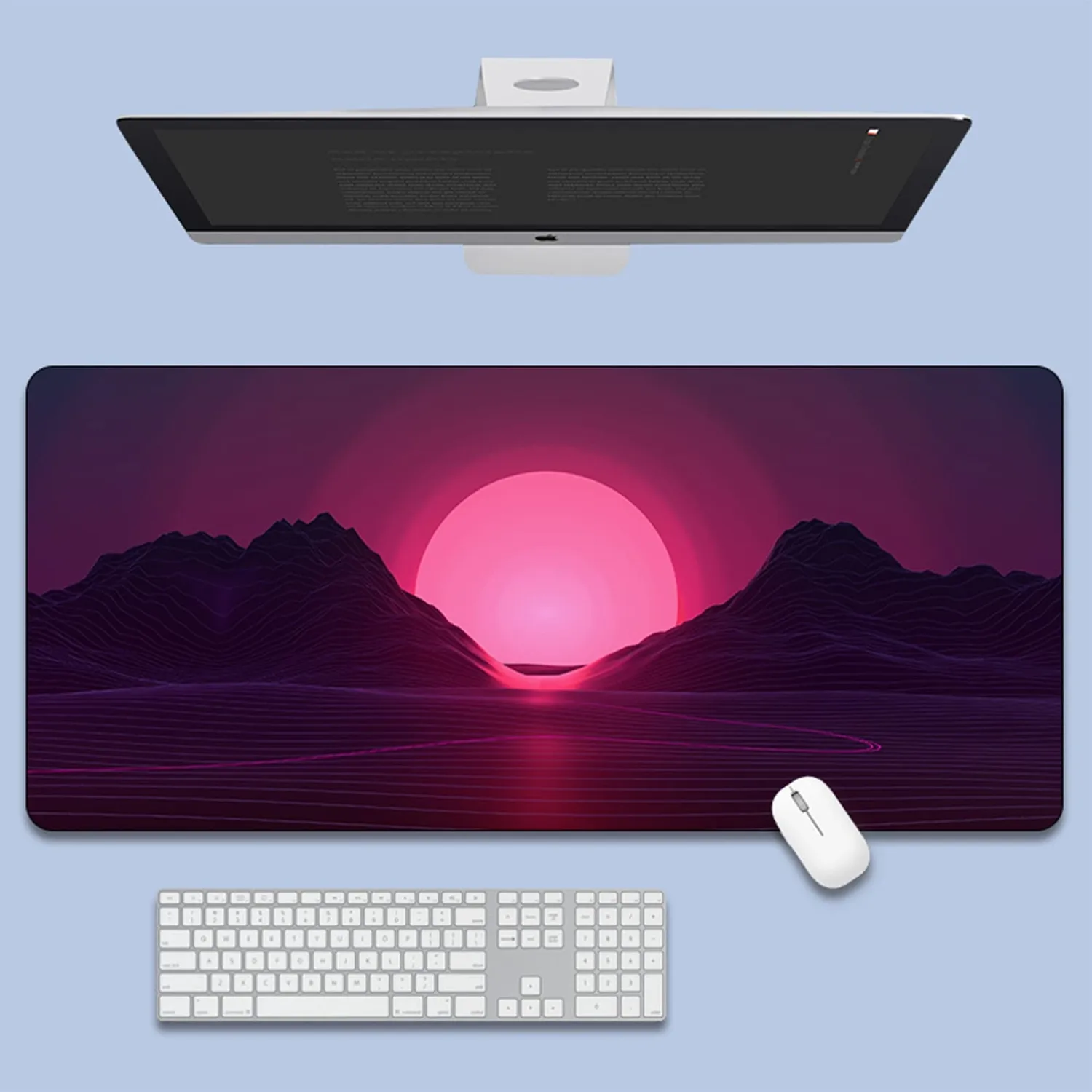 Timebox mousepad gaming XXL 80x40 cm multicolor impermeabil