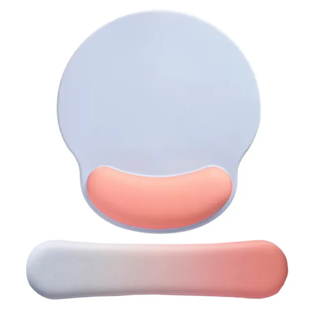 Timebox Mousepad Ergonomic Spuma Memorie Albastru