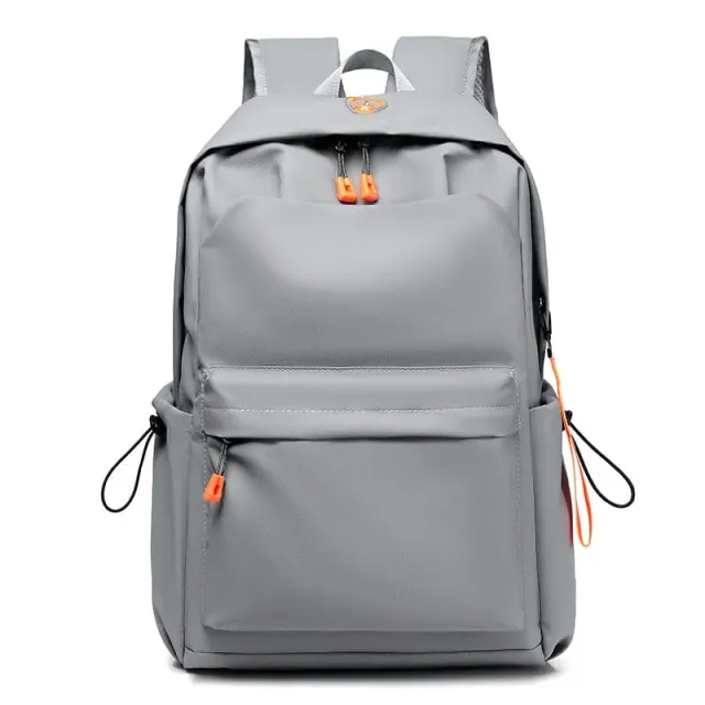 Timebox Waterproof ghiozdan laptop 16 inch gri 3 compartimente