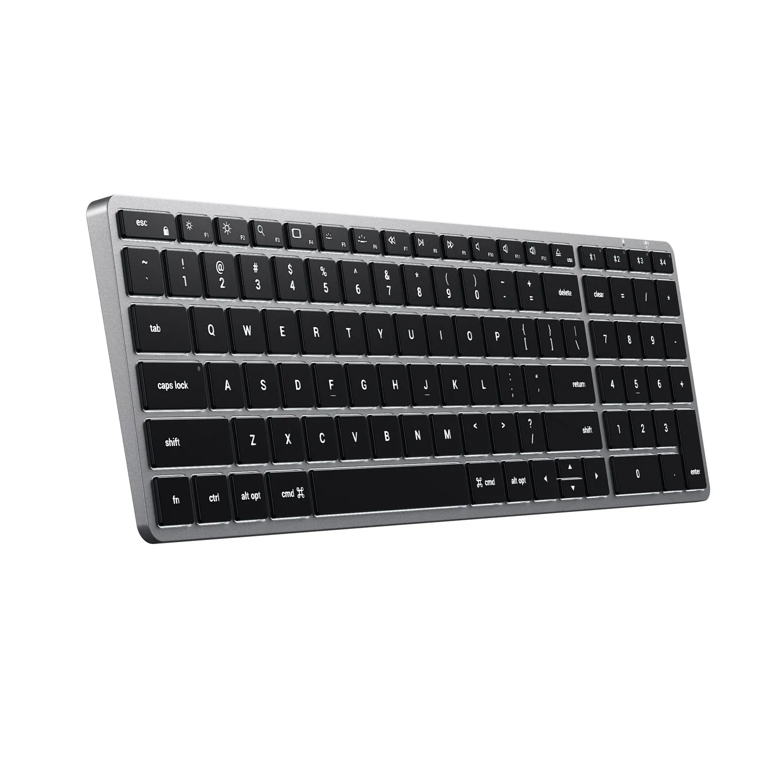 Satechi Slim X2 Bluetooth Backlit tastatura iluminata cu numpad
