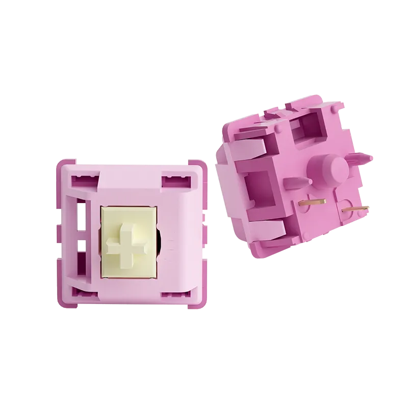 MonsGeek V3 Creamy Purple Pro switch-uri silentioase